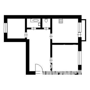 2-к квартира, на длительный срок, 47м2, 4/5 этаж