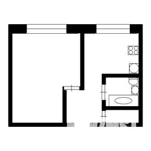 1-к квартира, на длительный срок, 35м2, 2/9 этаж