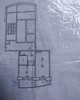1-к квартира, вторичка, 37м2, 8/17 этаж