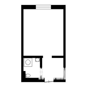 1-к квартира, вторичка, 28м2, 2/9 этаж