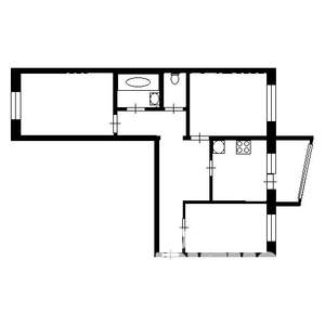 3-к квартира, вторичка, 63м2, 8/9 этаж