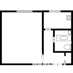 1-к квартира, вторичка, 31м2, 2/9 этаж