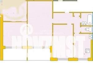 3-к квартира, вторичка, 52м2, 8/9 этаж