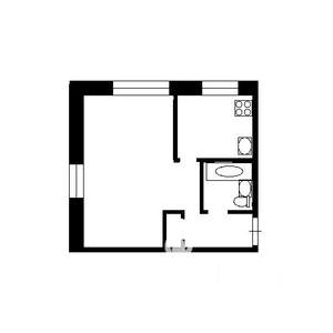 1-к квартира, вторичка, 32м2, 9/9 этаж