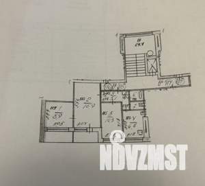 3-к квартира, вторичка, 52м2, 2/9 этаж